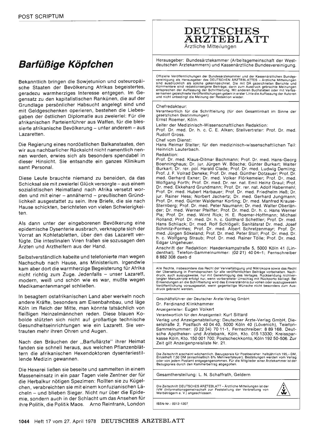 Vorschauseite 1: Barfüßige Köpfchen