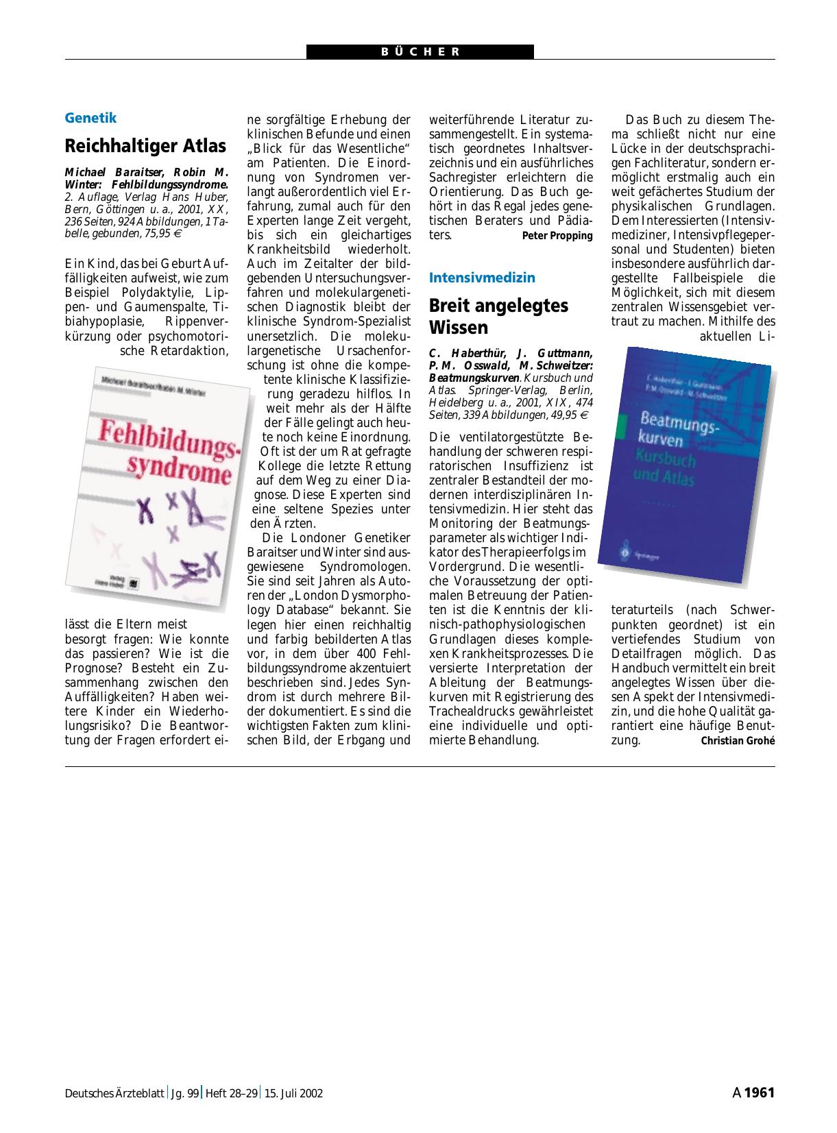 Vorschauseite 1: Beatmungskurven