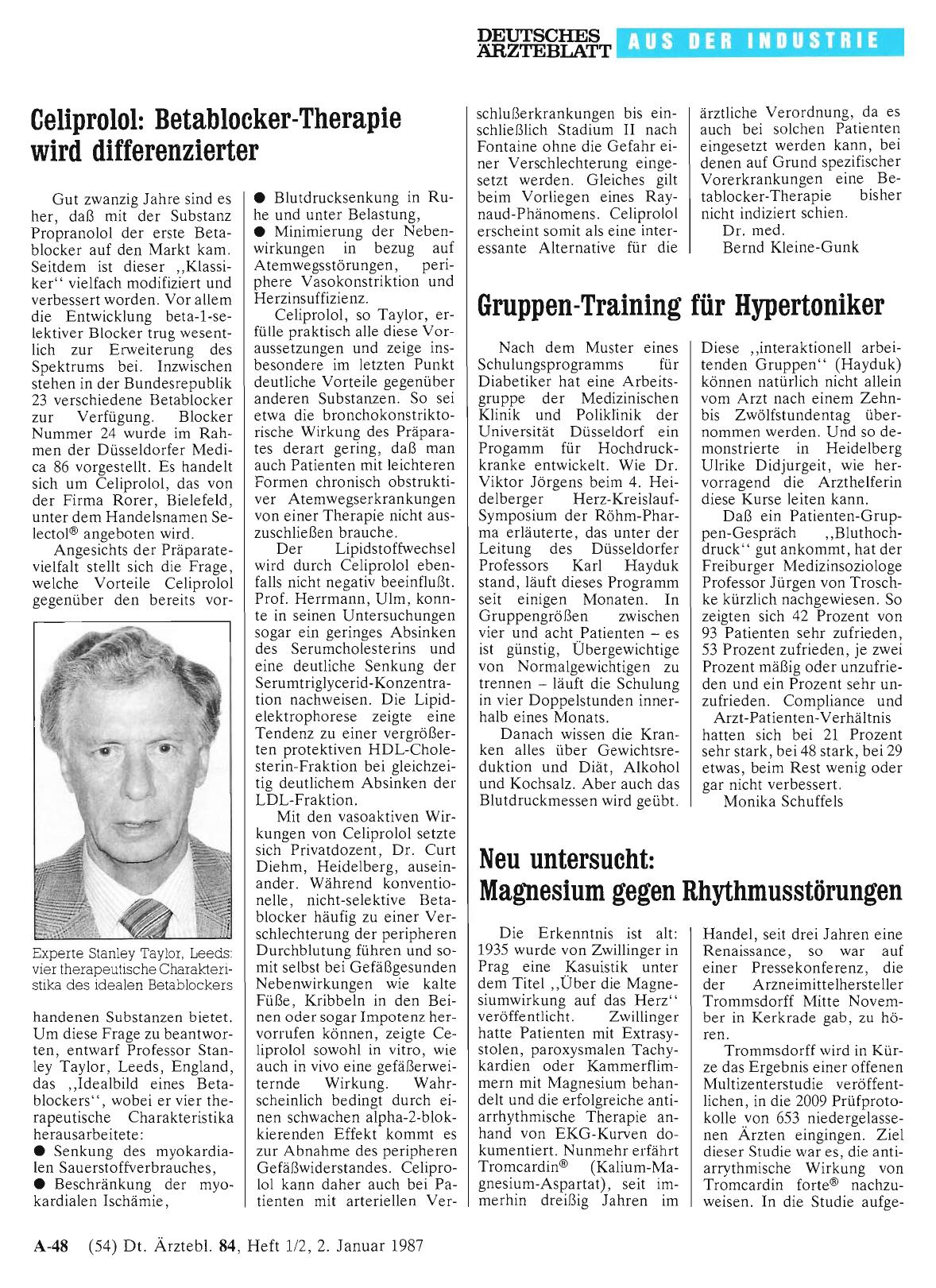 Vorschauseite 1: Gruppen-Training für Hypertoniker