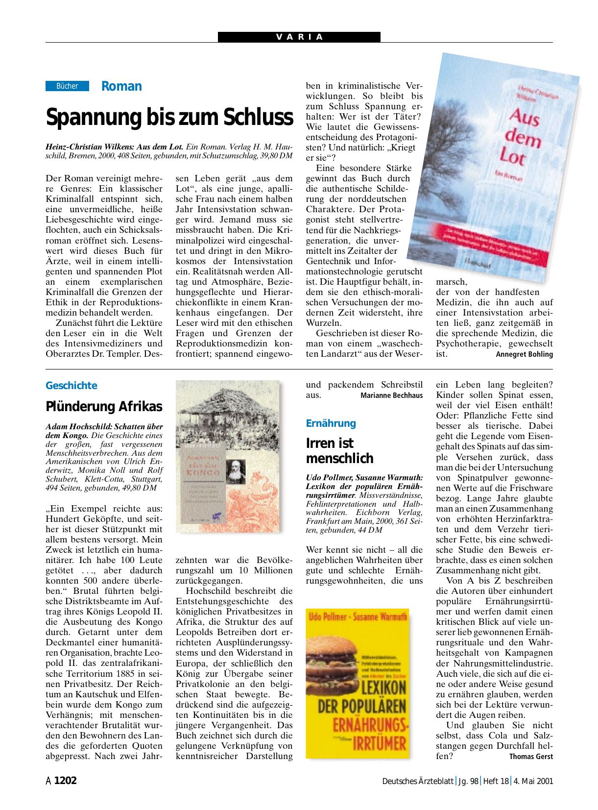 Vorschauseite 1: Schatten über dem Kongo. Die Geschichte eines der großen, fast vergessenen Menschheitsverbrechen