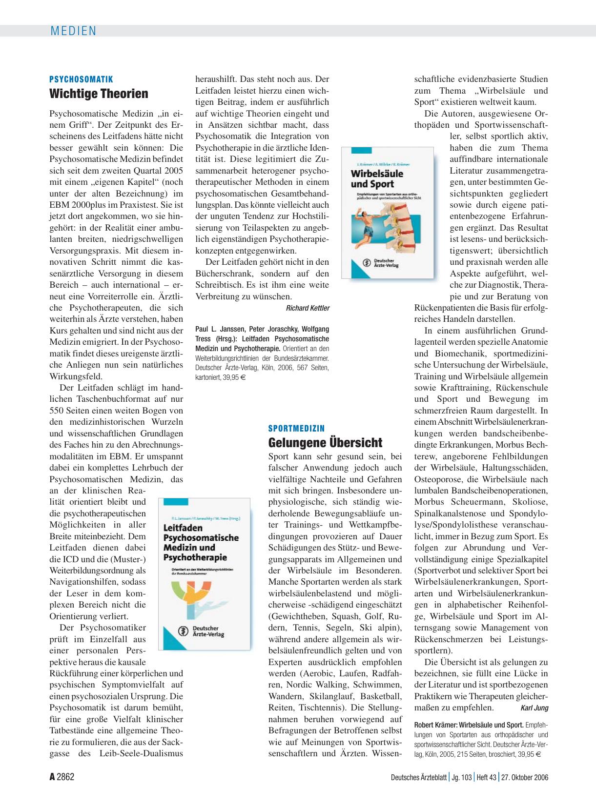 Vorschauseite 1: Wirbelsäule und Sport. Empfehlungen von Sportarten aus orthopädischer und sportwissenschaftlicher Sicht
