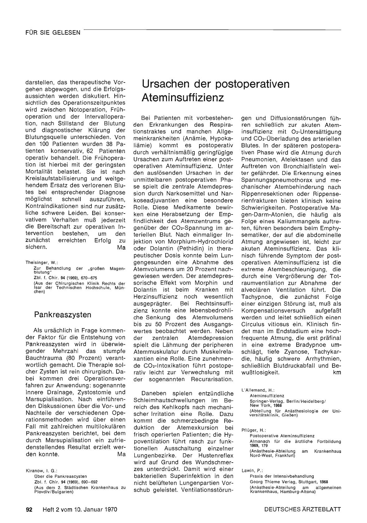 Vorschauseite 1: Pankreaszysten