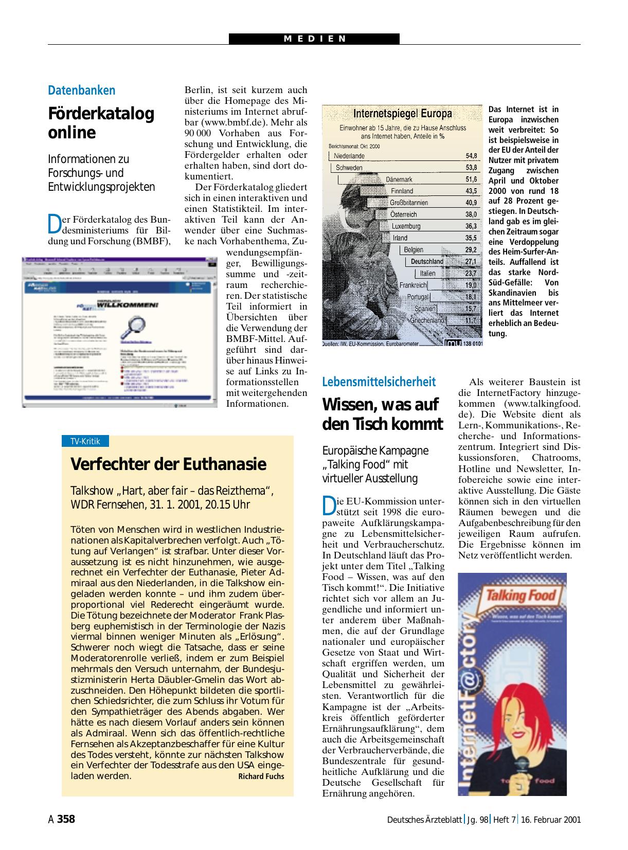 Vorschauseite 1: Lebensmittelsicherheit: Wissen, was auf den Tisch kommt