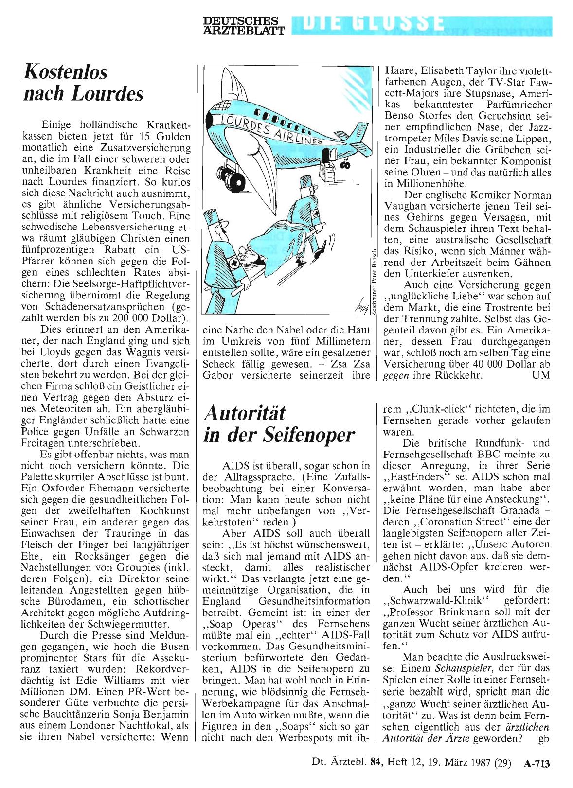 Vorschauseite 1: Kostenlos nach Lourdes