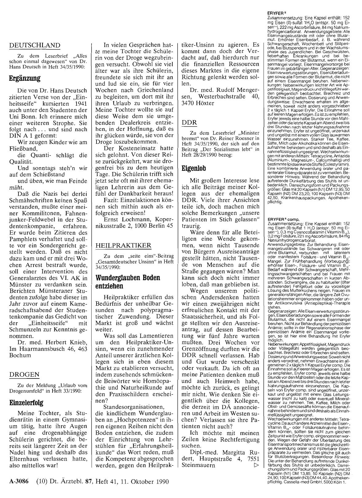 Vorschauseite 1: HEILPRAKTIKER: Wunderglauben Boden entziehen