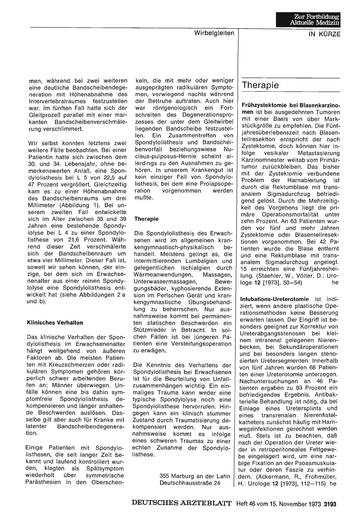 Vorschauseite 1: Therapie