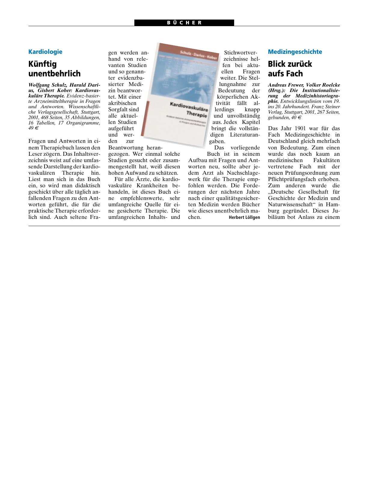 Vorschauseite 1: Die Institutionalisierung der Medizinhistoriographie