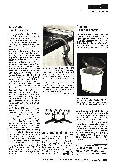 Vorschauseite 1: Automatik am Heizkörper