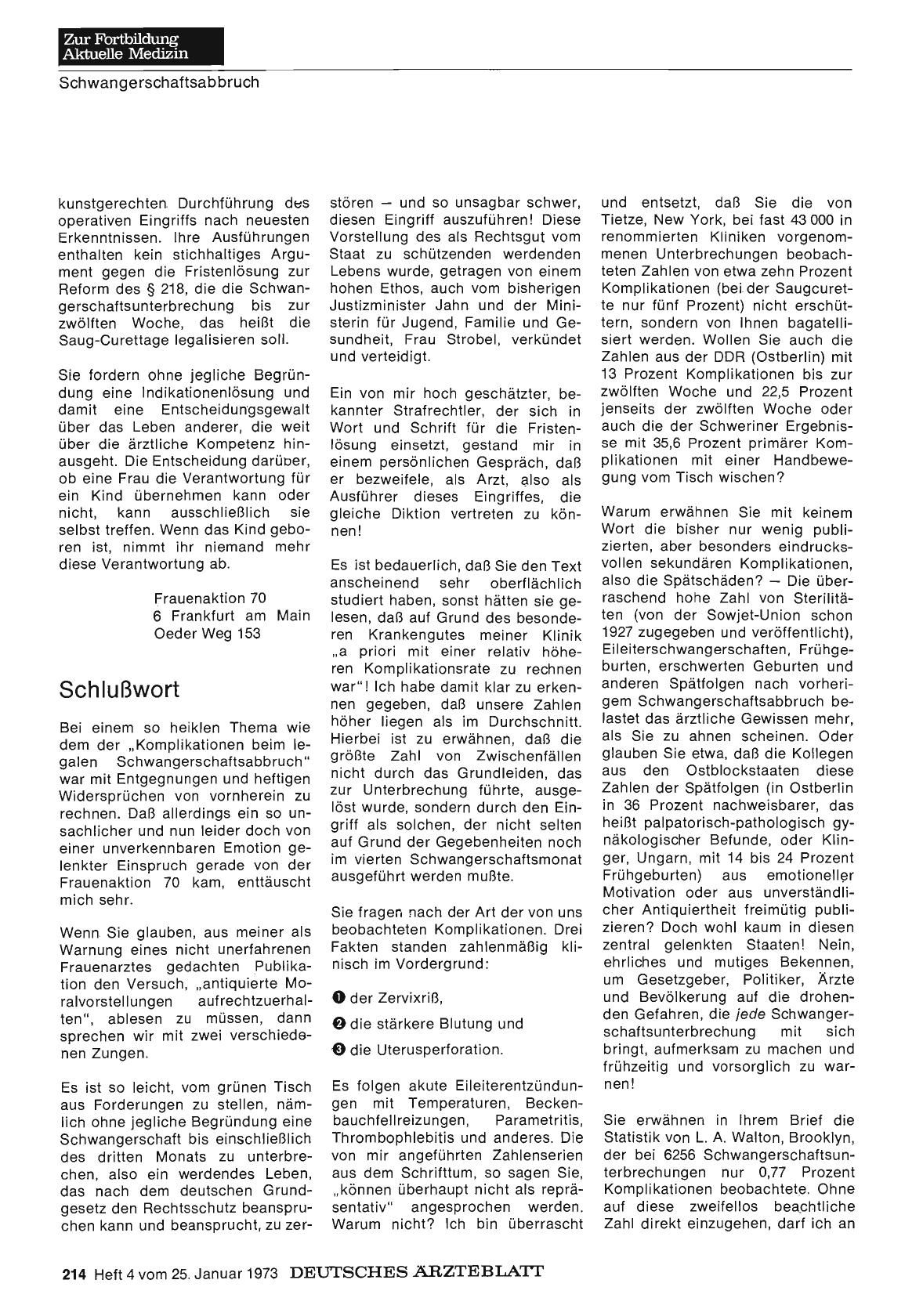 Vorschauseite 1: Schlußwort