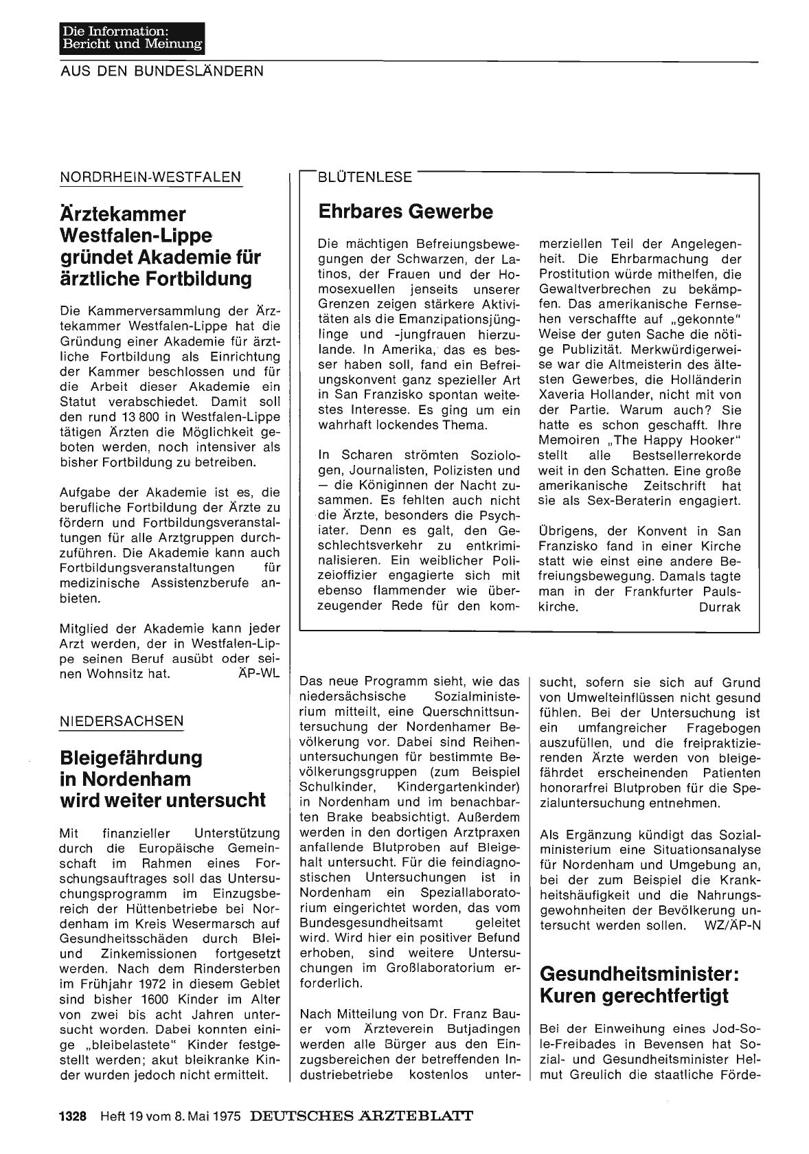 Vorschauseite 1: Ehrbares Gewerbe
