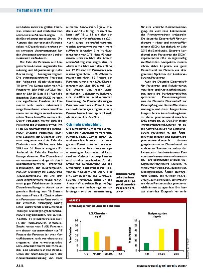 Vorschauseite 2: Herz-Kreislauf-Erkrankungen: Prävention stärken