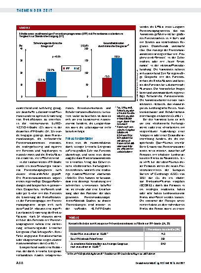 Vorschauseite 3: Herz-Kreislauf-Erkrankungen: Prävention stärken
