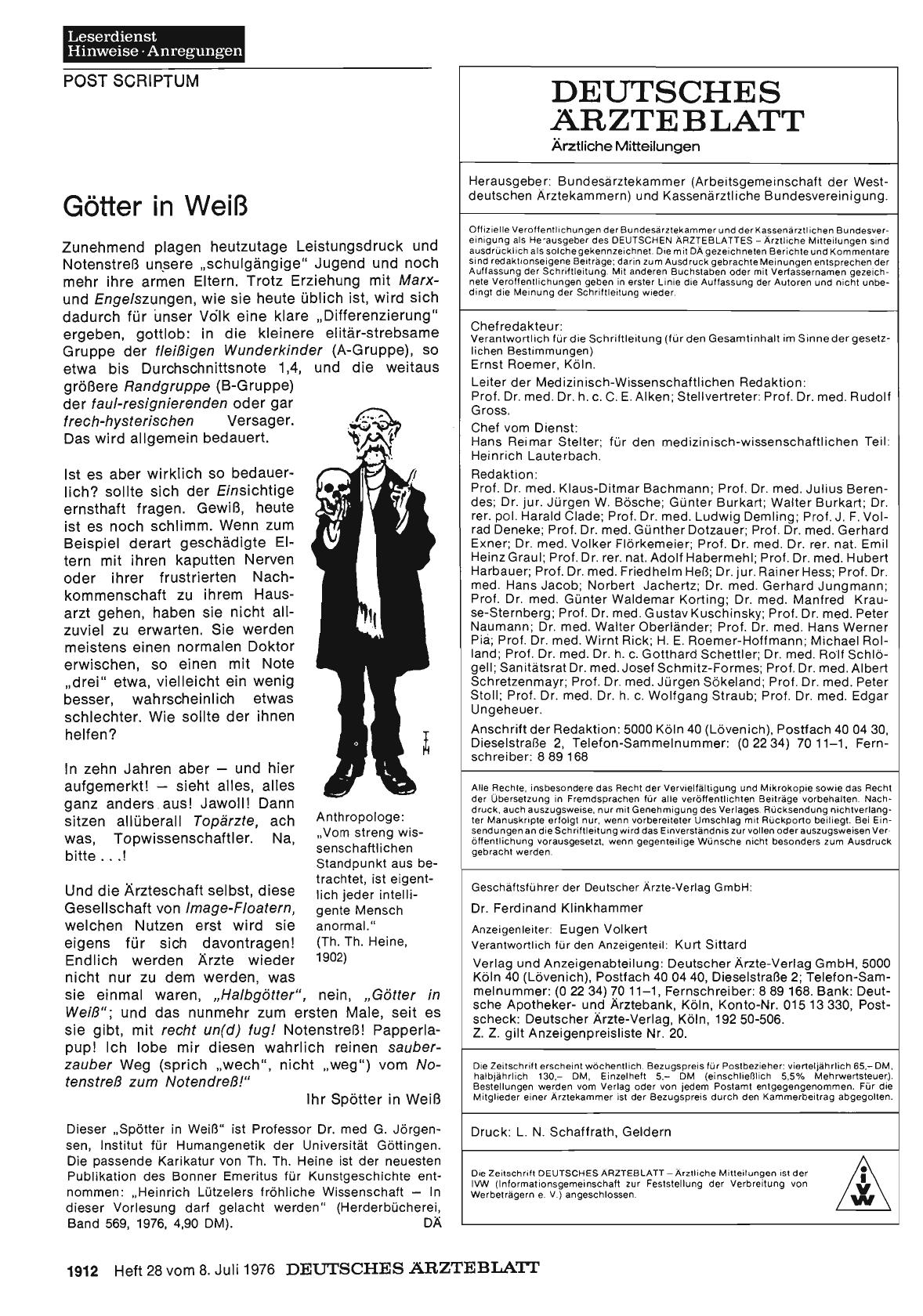 Vorschauseite 1: Götter in Weiß