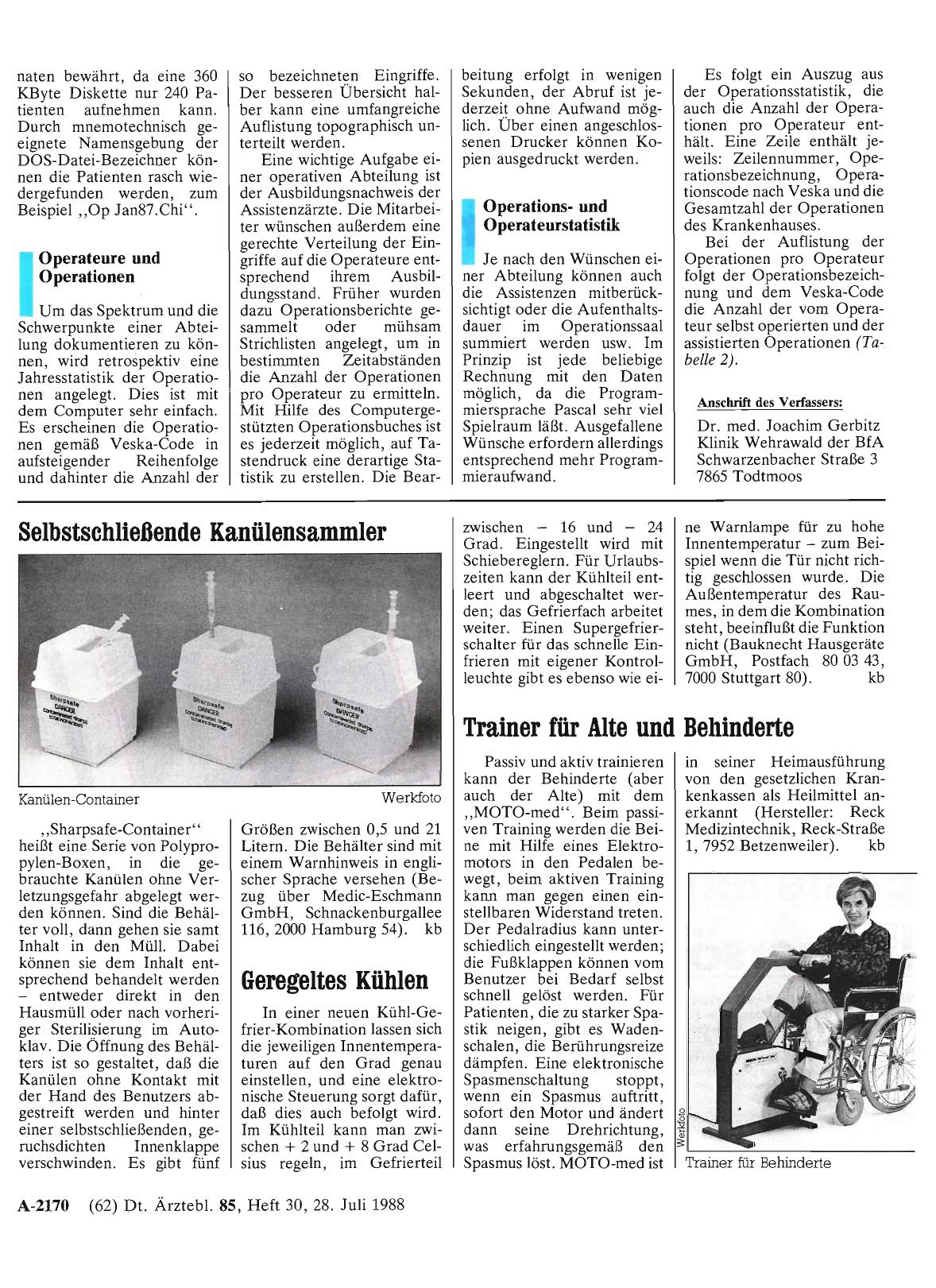 Vorschauseite 1: trainer für Alte und Behinderte
