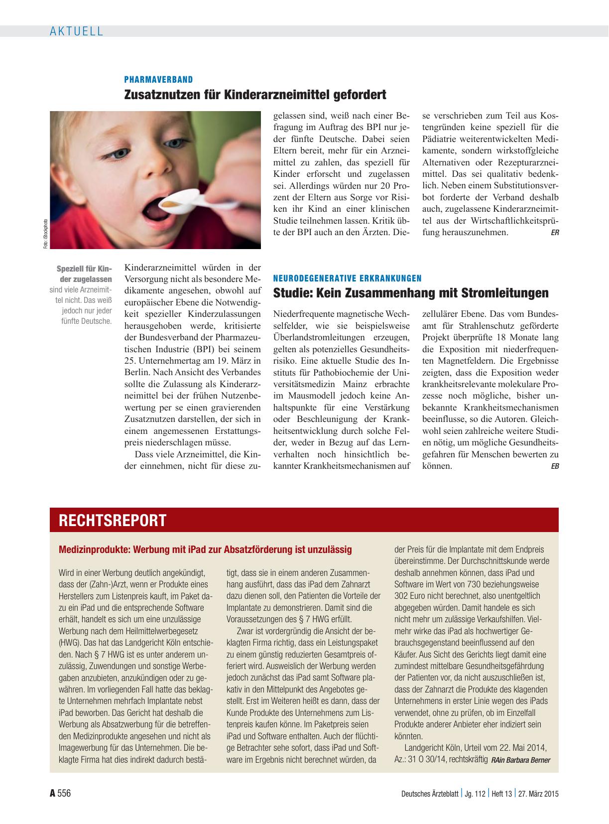 Vorschauseite 1: Neurodegenerative Erkrankungen: Studie – Kein Zusammenhang mit Stromleitungen