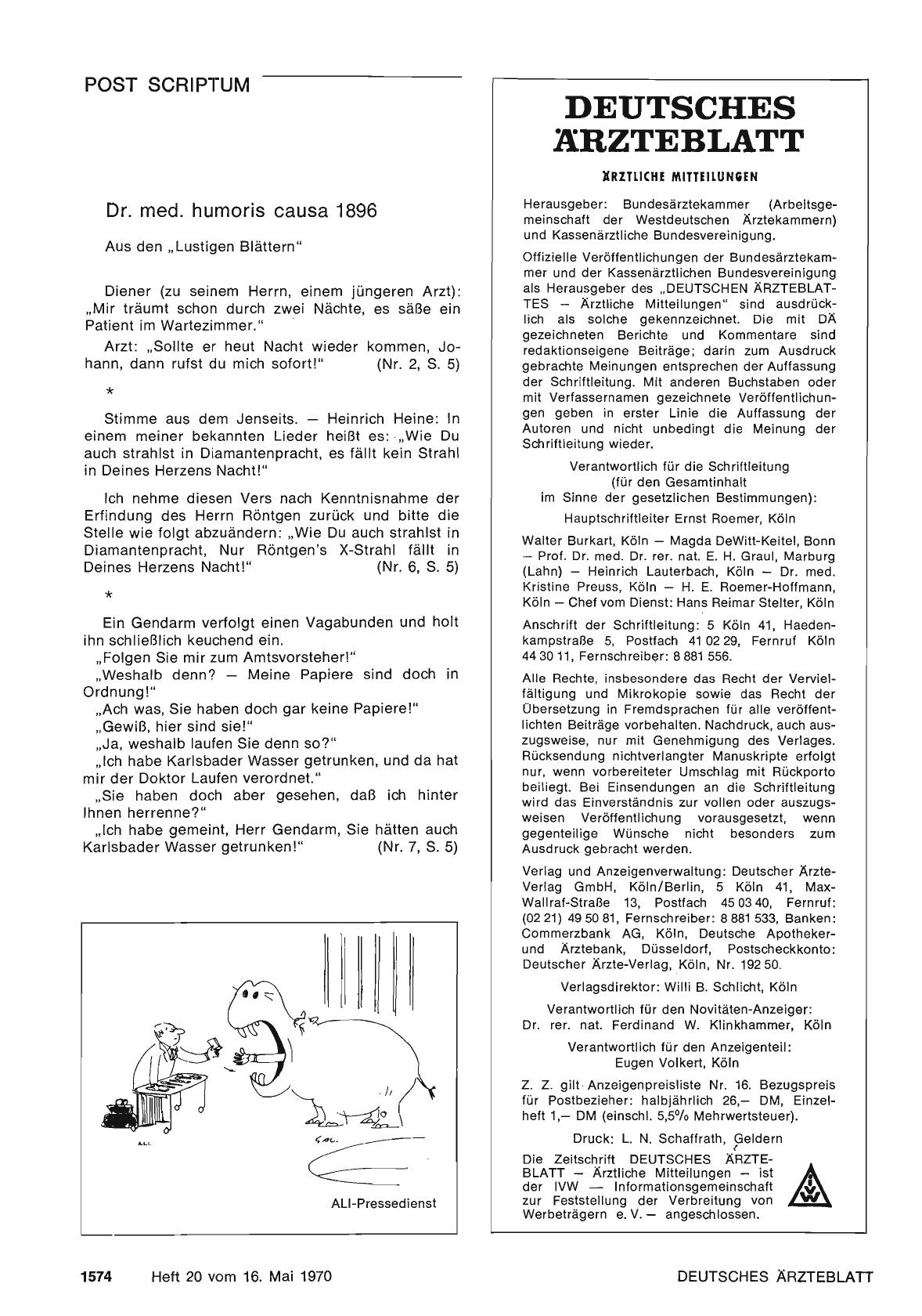 Vorschauseite 1: Dr. med. humoris causa 1896