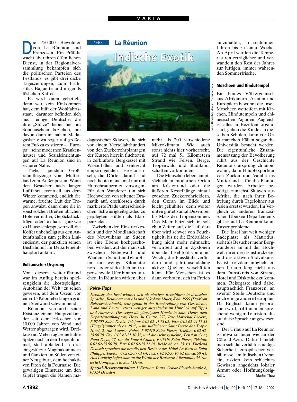 Vorschauseite 1: La Réunion: Indische Exotik