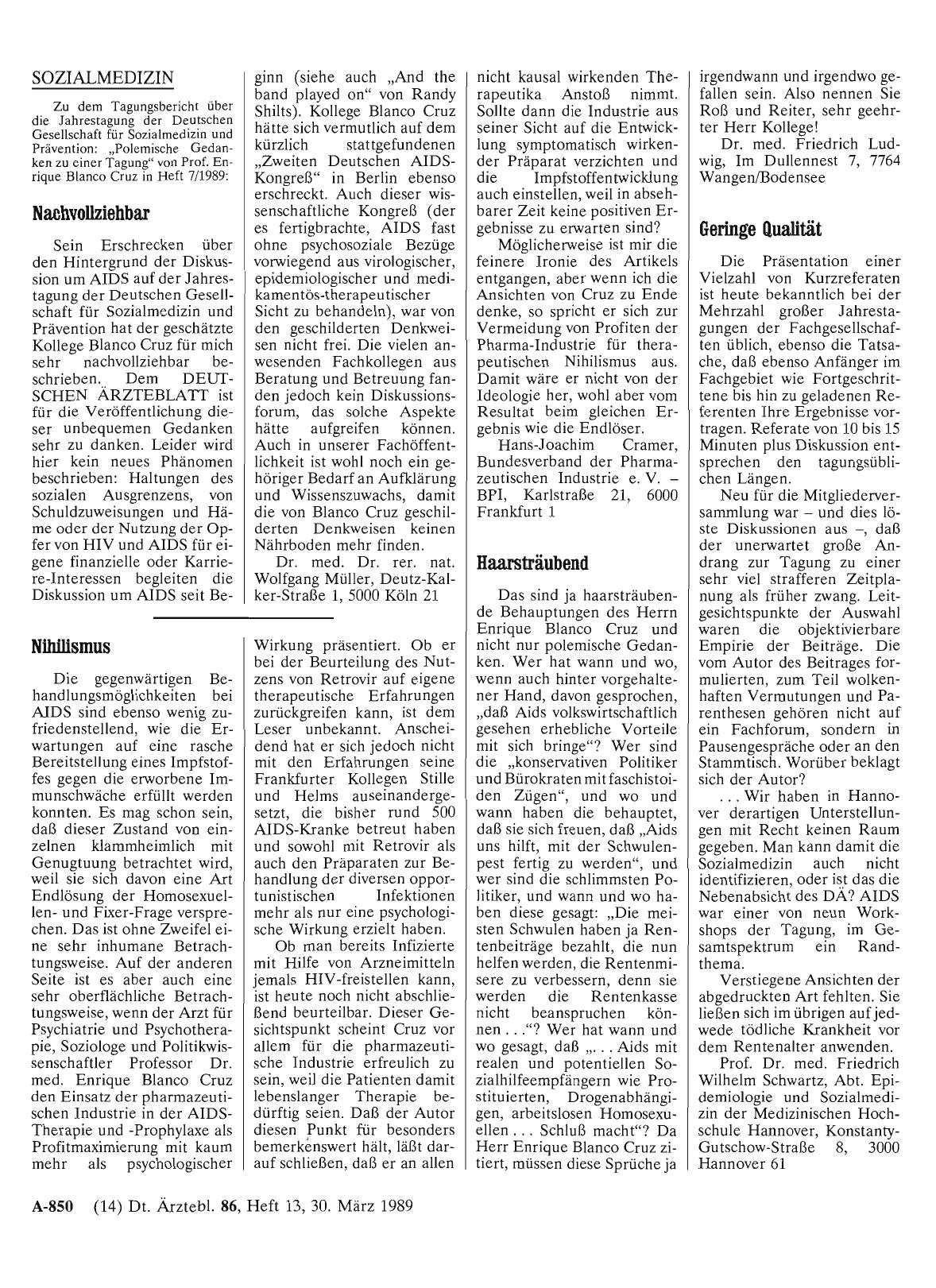 Vorschauseite 1: SOZIALMEDIZIN: Geringe Qualität