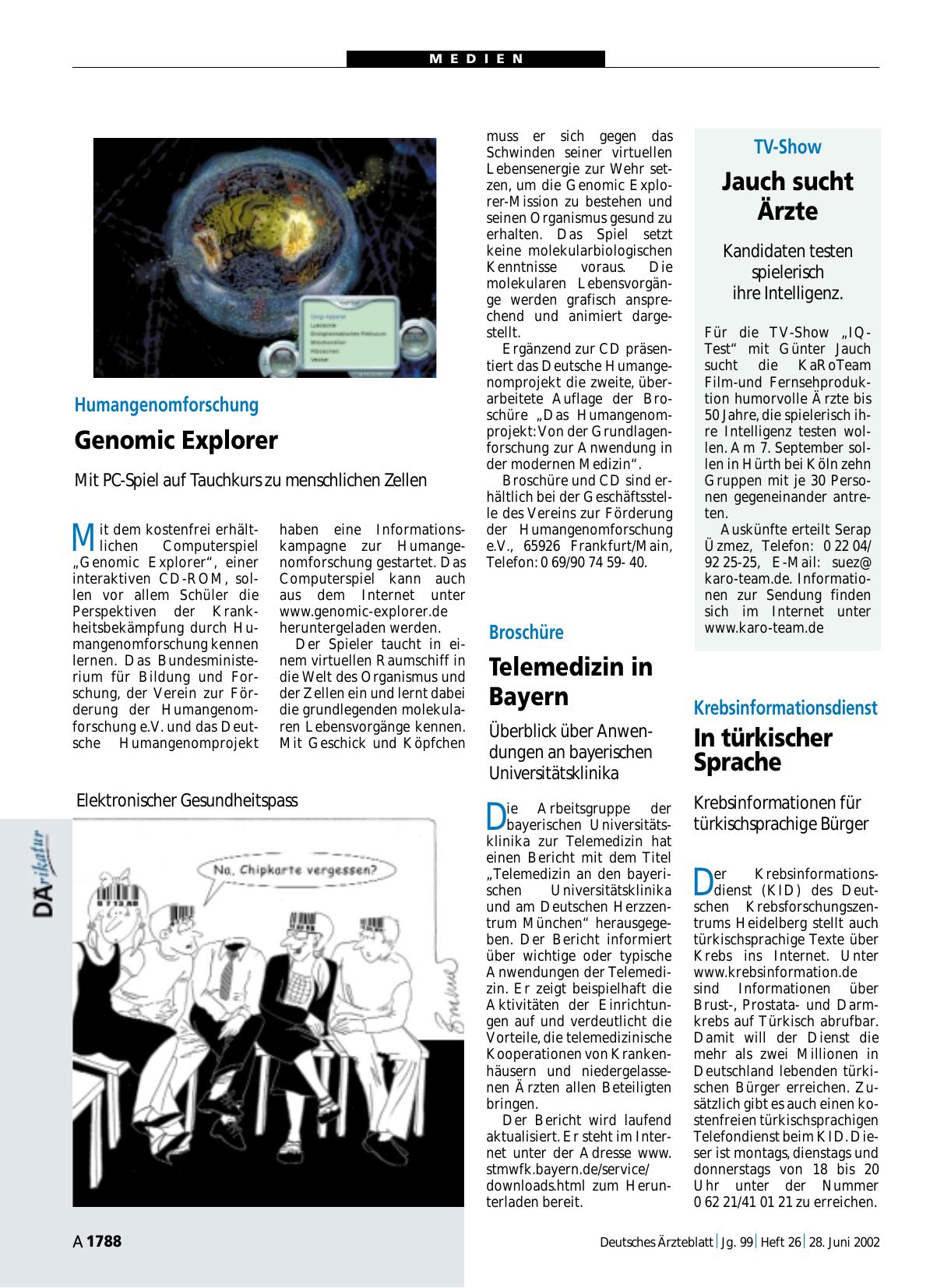 Vorschauseite 1: Krebsinformationsdienst: In türkischer Sprache