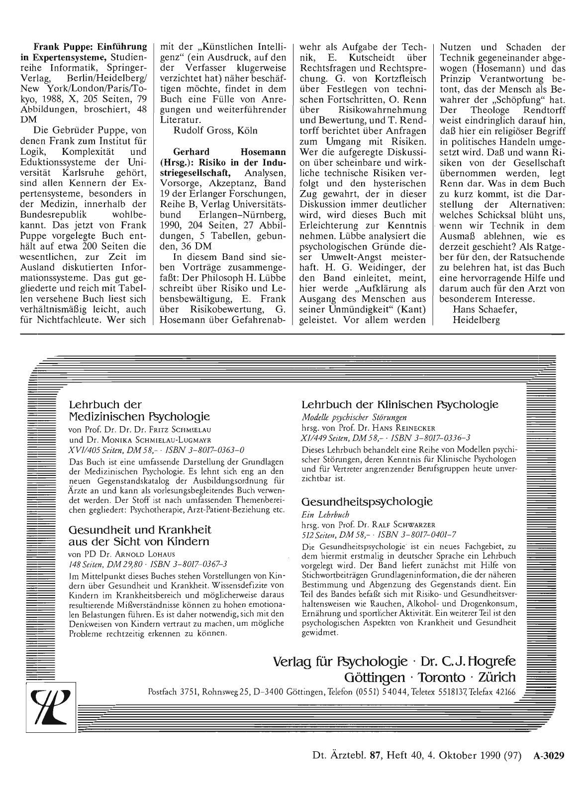 Vorschauseite 1: Frank Puppe: Einführung in Expertensysteme