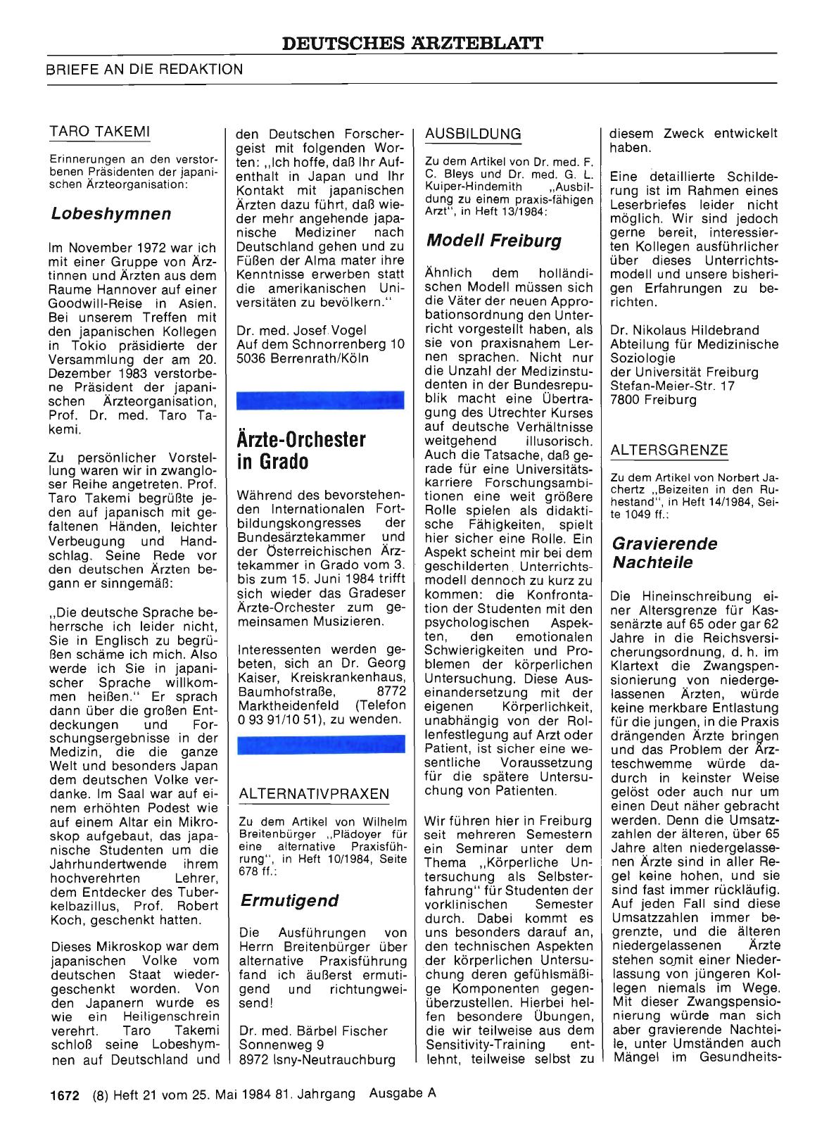 Vorschauseite 1: AUSBILDUNG: Modell Freiburg