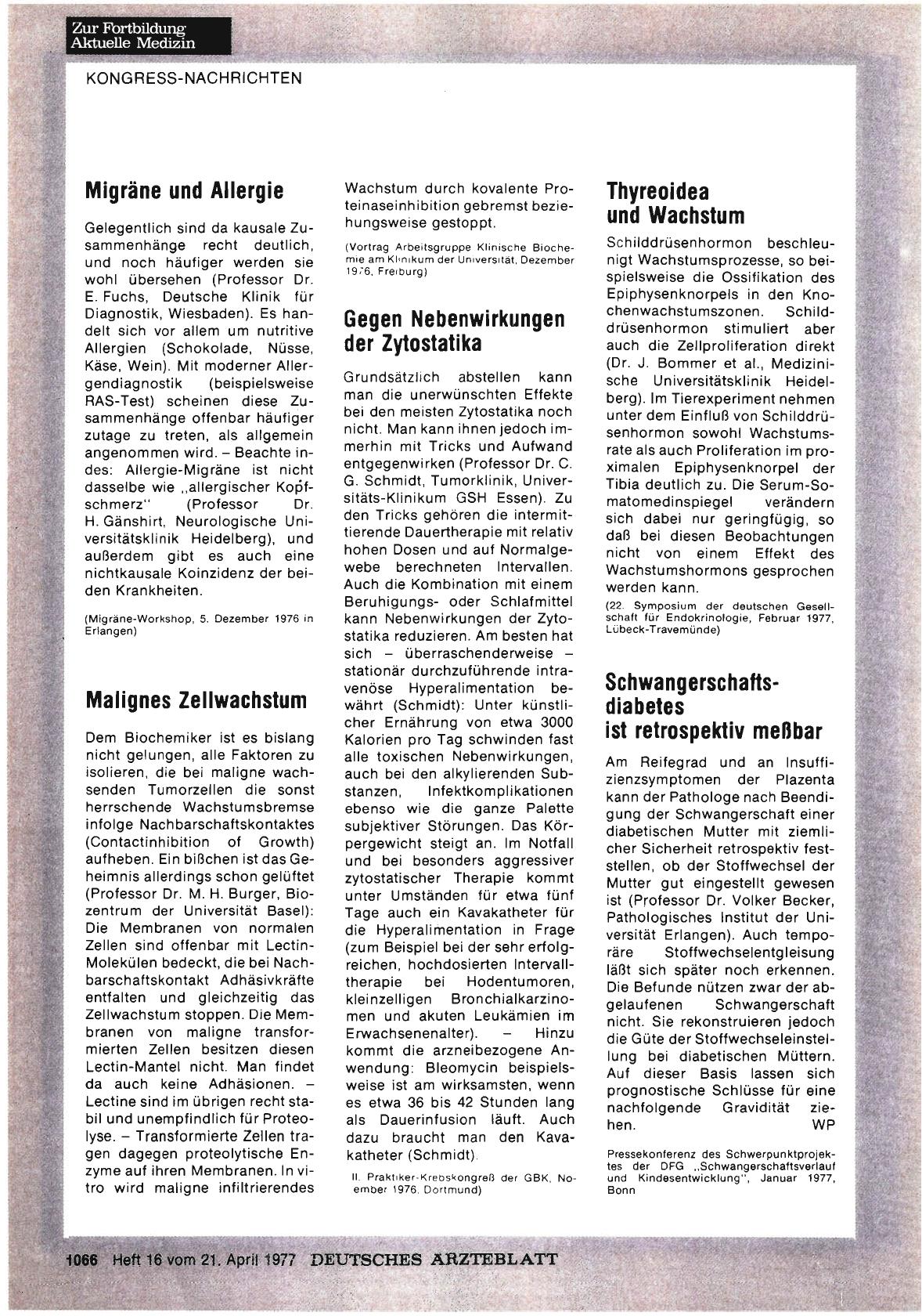 Vorschauseite 1: Thyreoidea und Wachstum