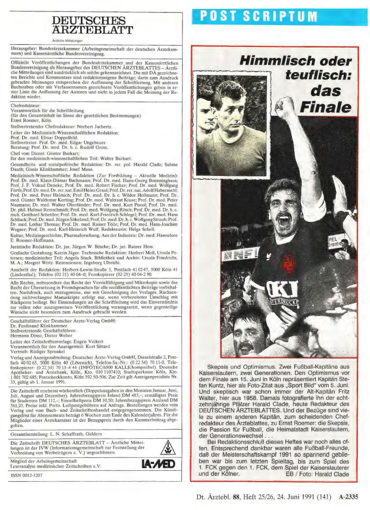 Vorschauseite 1: Himmlisch oder teuflisch: das Finale
