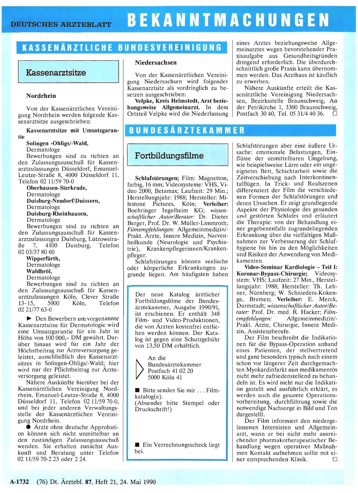 Vorschauseite 1: Fortbildungsfllme