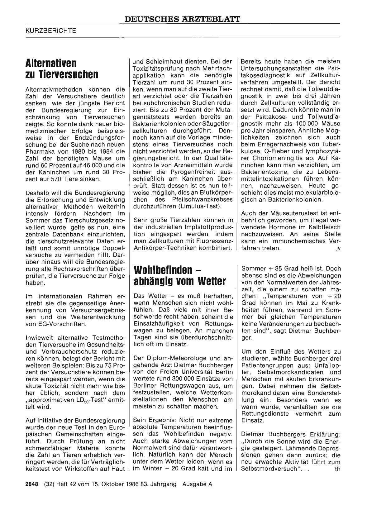 Vorschauseite 1: Alternativen zu Tierversuchen