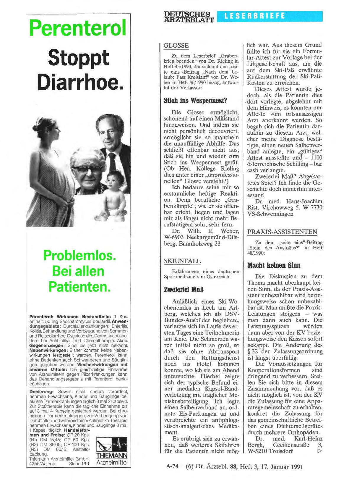Vorschauseite 1: PRAXIS-ASSISTENTEN: Macht keinen Sinn