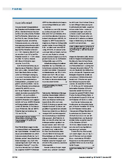 Vorschauseite 1: Kurz informiert
