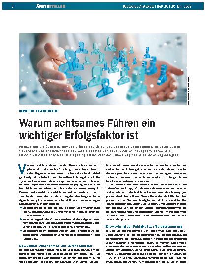 Vorschauseite 1: Mindful Leadership: Warum achtsames Führen ein wichtiger Erfolgsfaktor ist