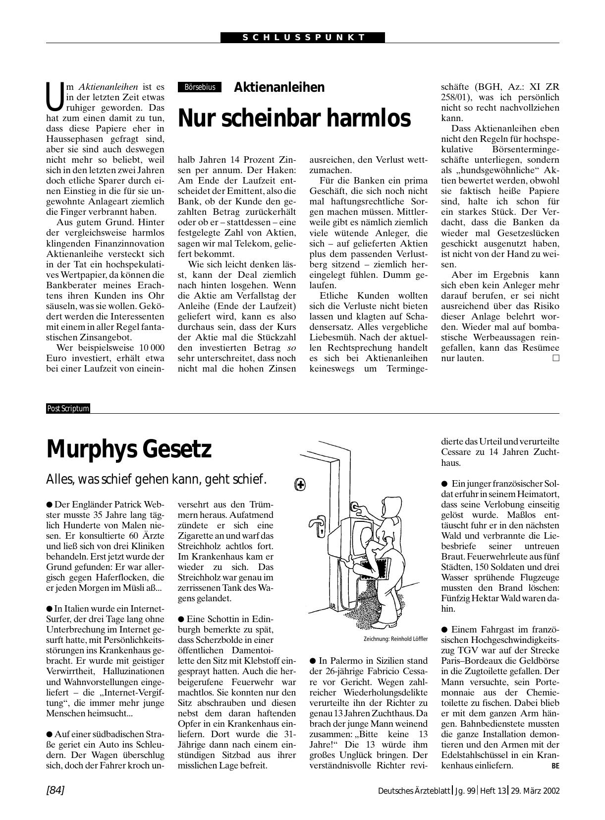 Vorschauseite 1: Murphys Gesetz: Alles, was schief gehen kann, geht schief