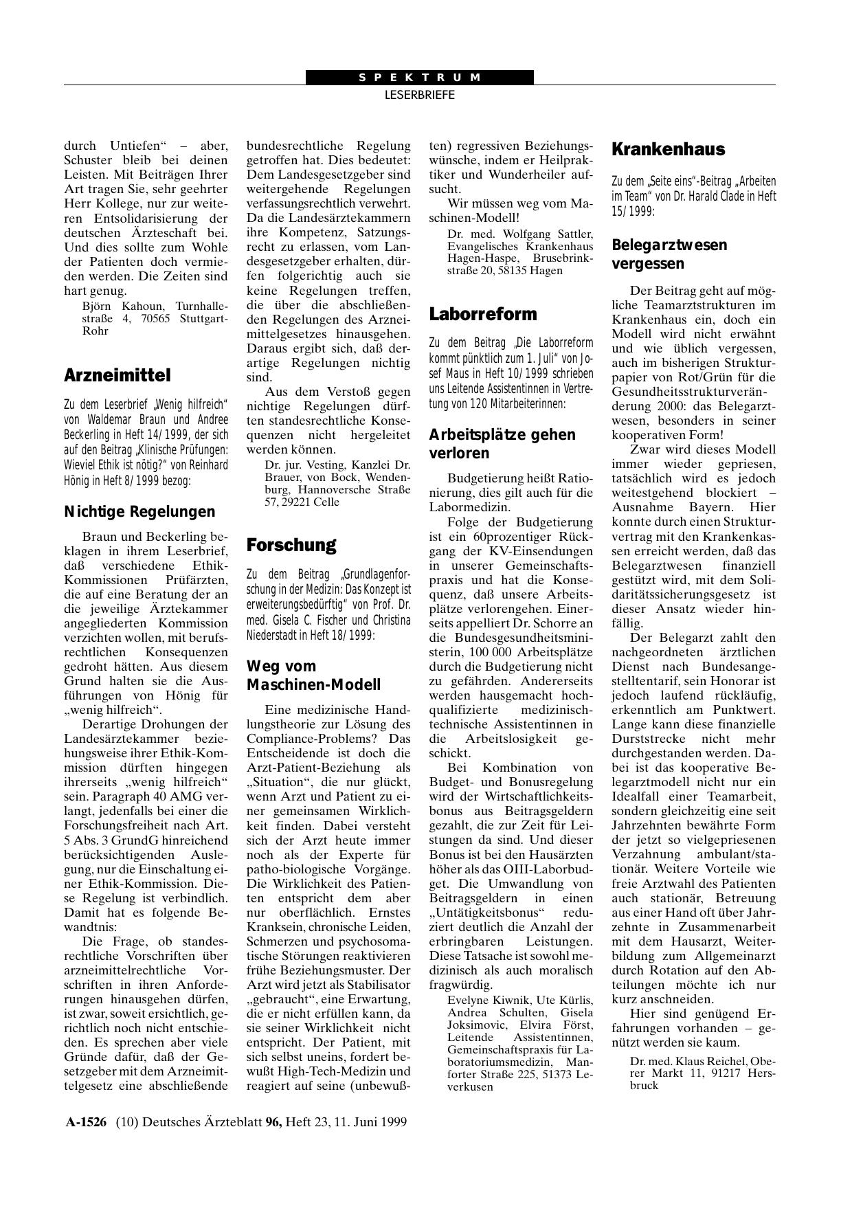 Vorschauseite 1: Forschung: Weg vom Maschinen-Modell
