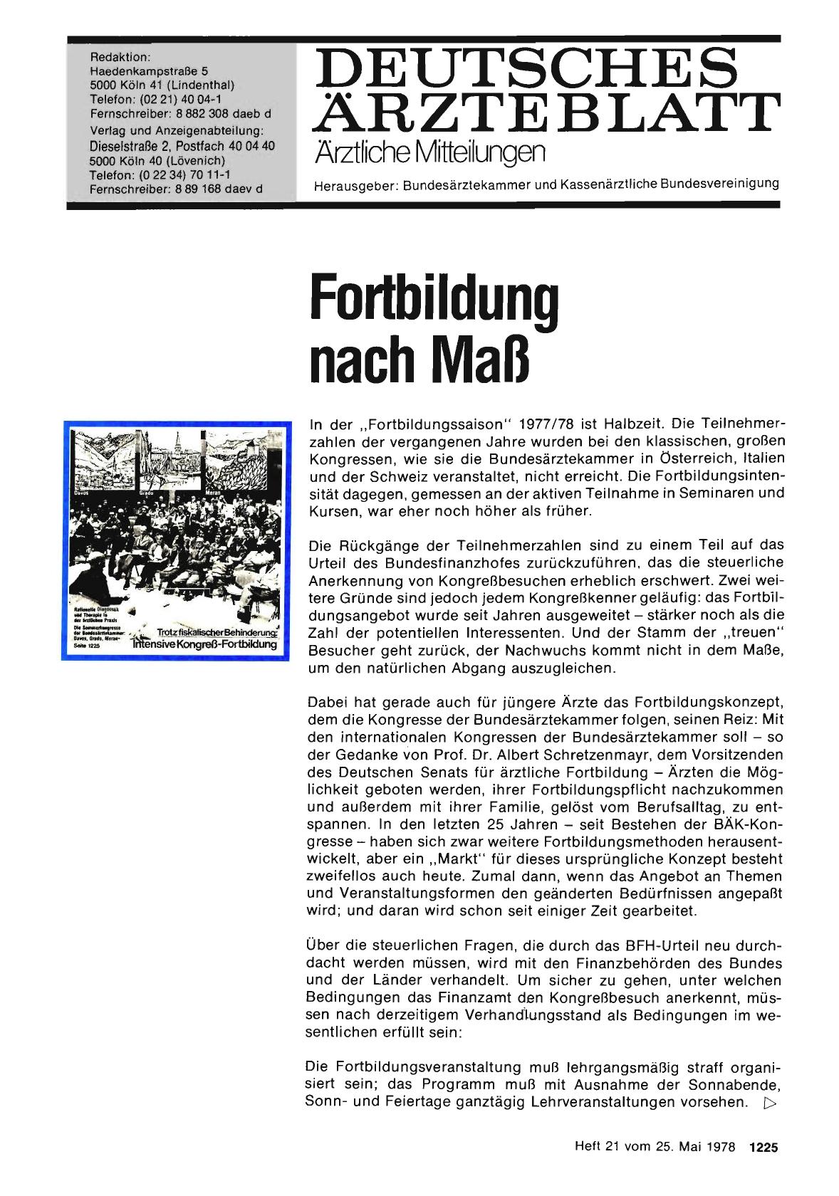 Vorschauseite 1: Fortbildung nach Maß