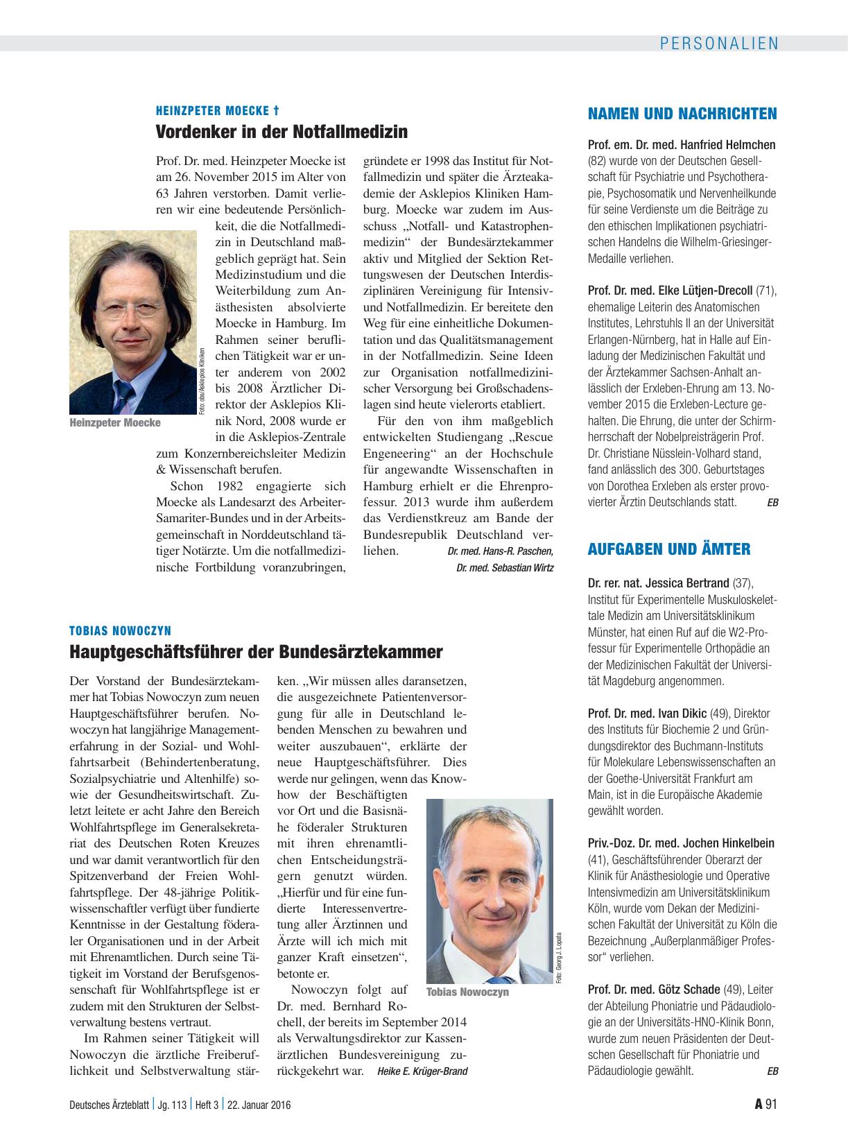 Vorschauseite 1: Aufgaben und Ämter