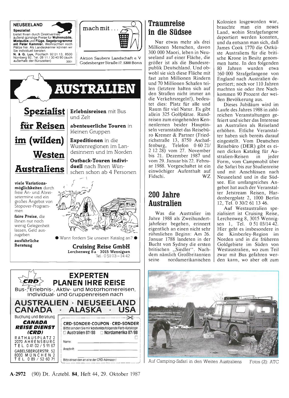 Vorschauseite 1: 200 Jahre Australien