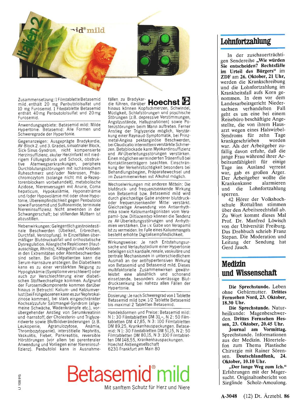 Vorschauseite 1: Medizin und Wissenschaft