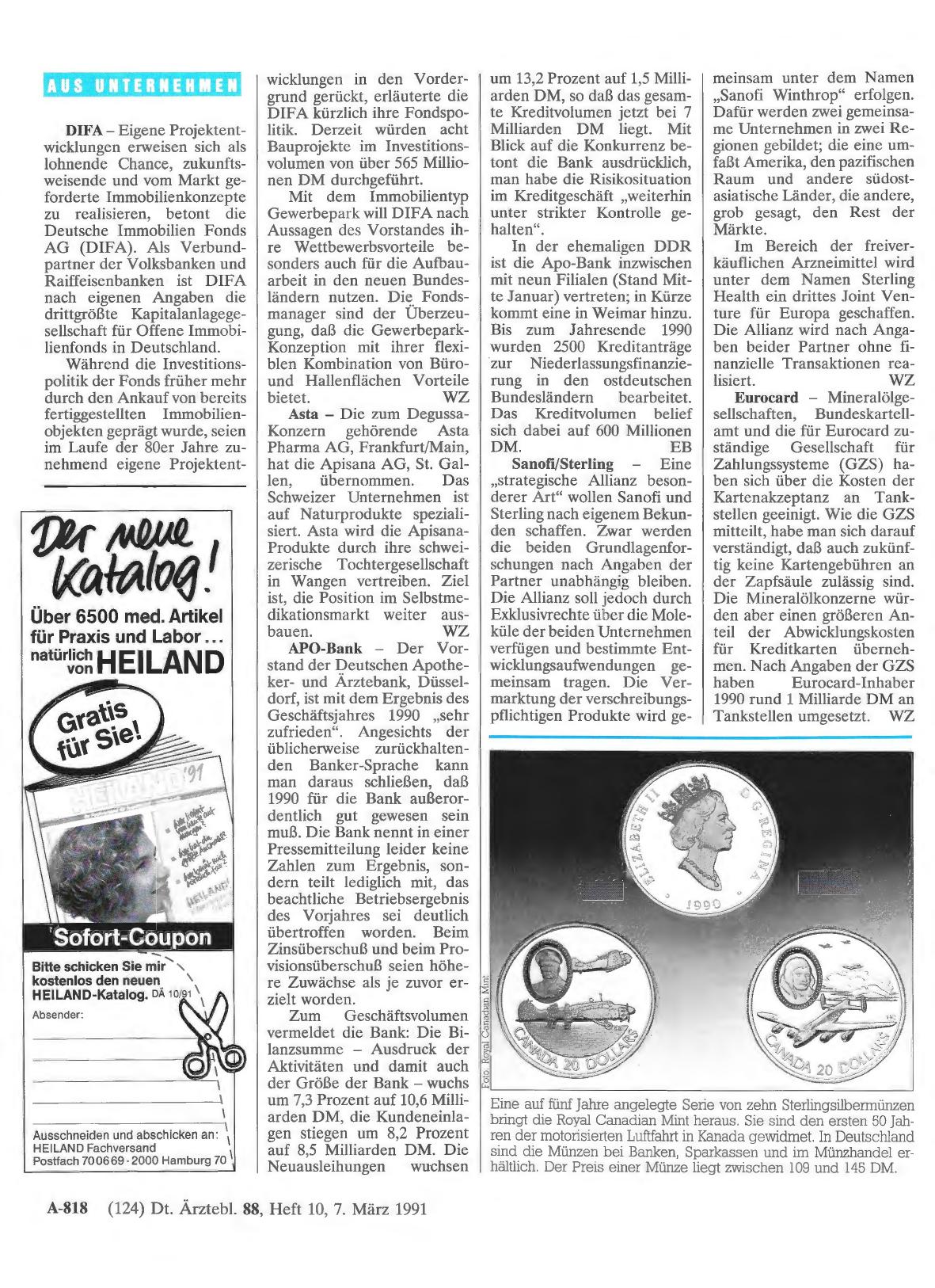 Vorschauseite 1: Aus Unternehmen