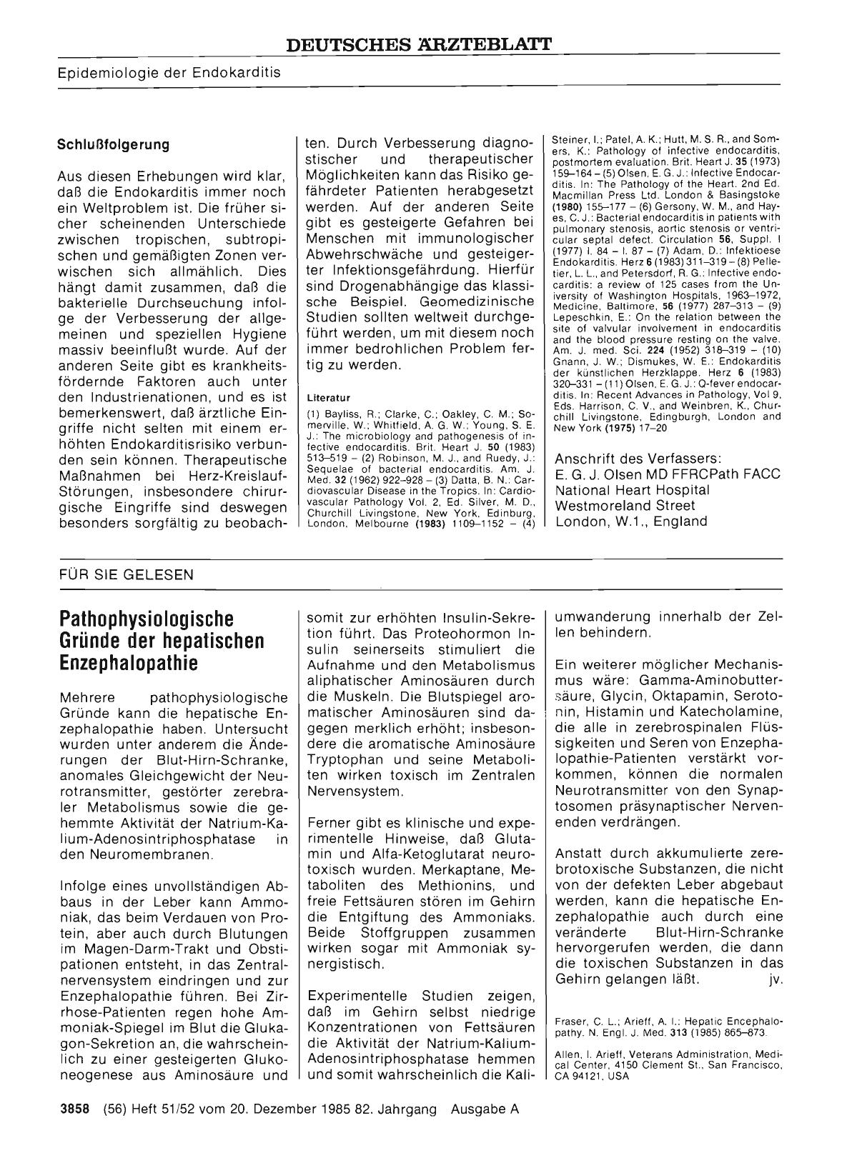 Vorschauseite 1: Pathophysiologische Gründe der hepatischen Enzephalopathie