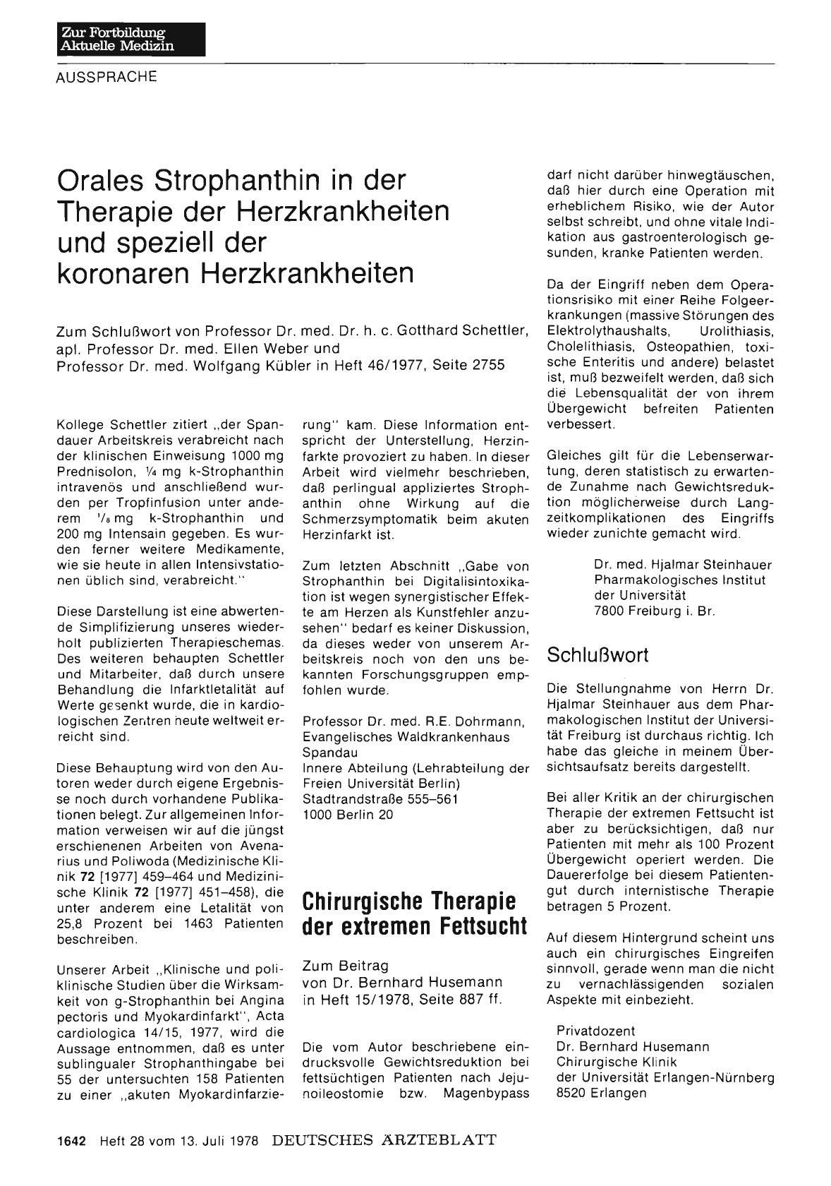Vorschauseite 1: Chirurgische Therapie der extremen Fettsucht