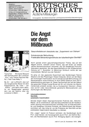 Vorschauseite 1: „Test-Tube Baby“
