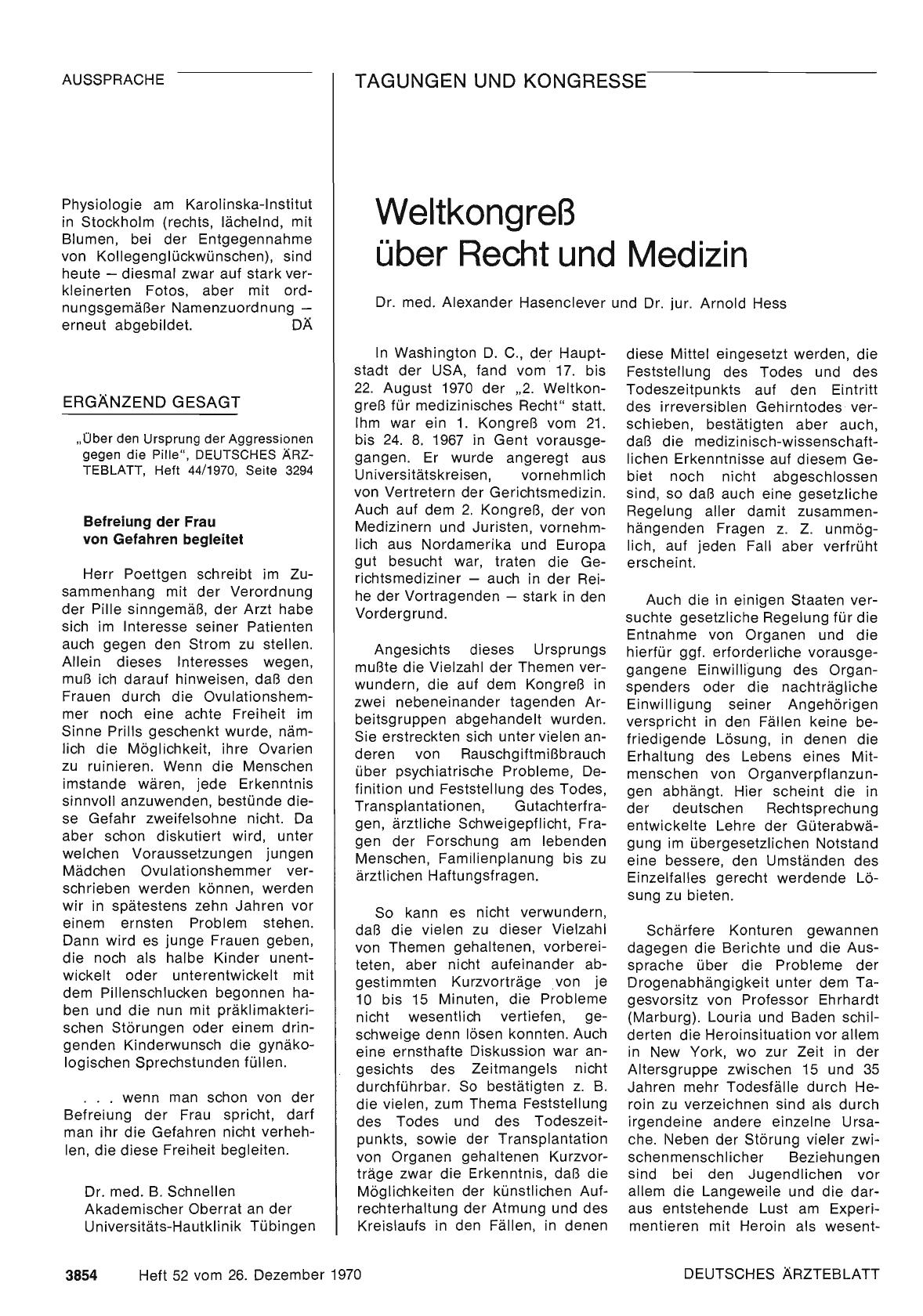 Vorschauseite 1: Ergänzend gesagt: Befreiung der Frau von Gefahren begleitet