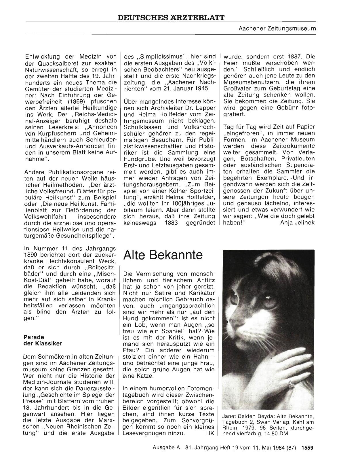 Vorschauseite 1: Alte Bekannte