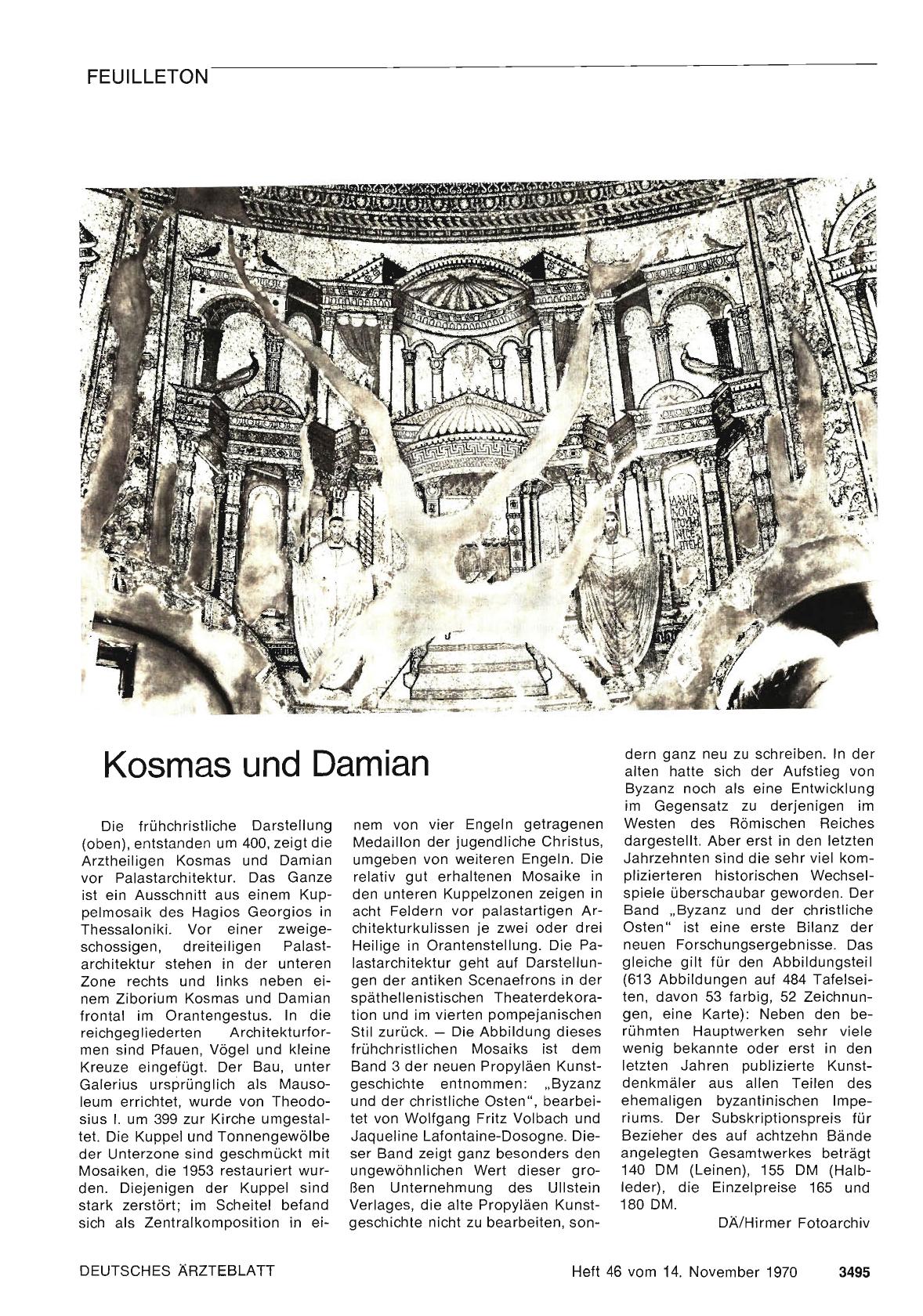 Vorschauseite 1: Kosmas und Damian