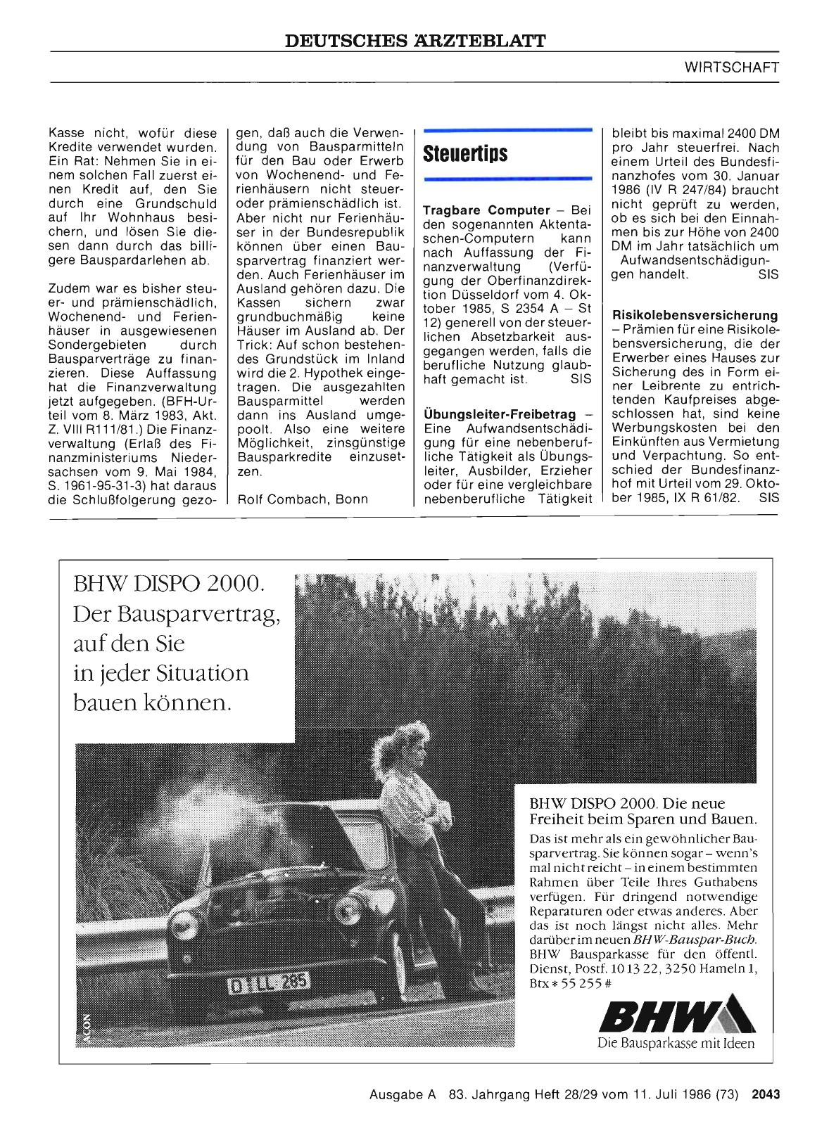 Vorschauseite 1: Steuertips