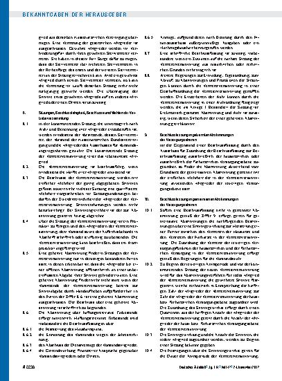 Vorschauseite 4: Änderung der Satzung der KBV