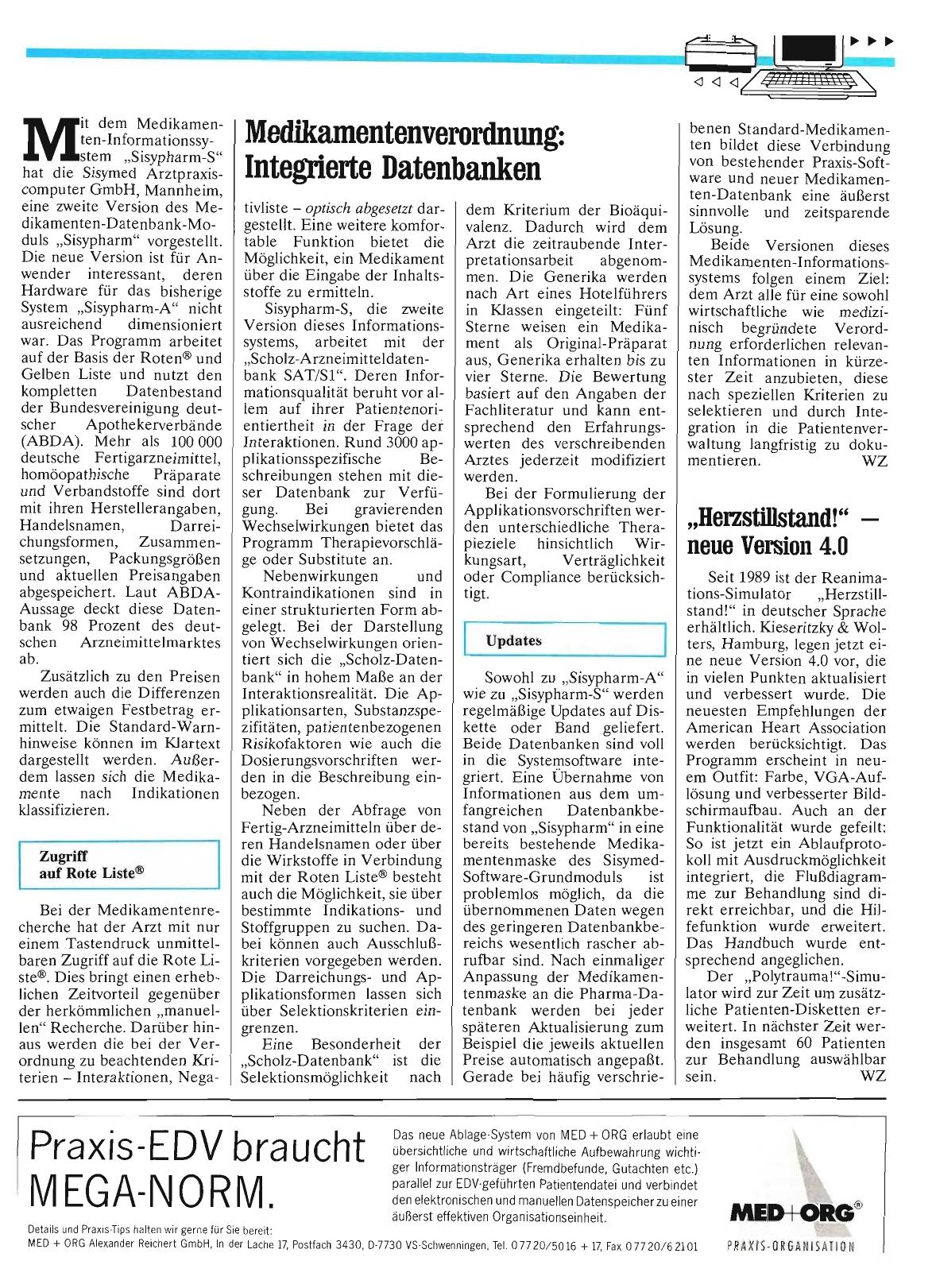 Vorschauseite 1: Medikamentenverordnung: Integrierte Datenbanken