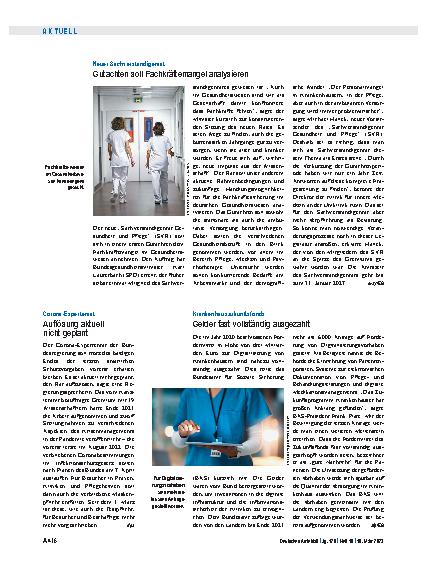 Vorschauseite 1: Krankenhauszukunftsfonds: Gelder fast vollständig ausgezahlt