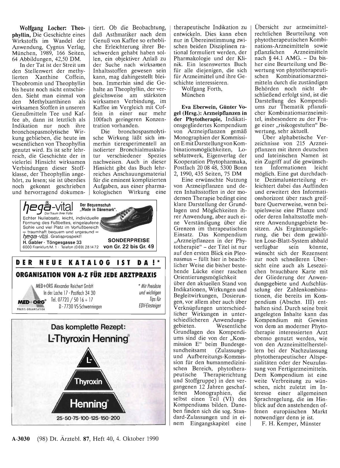 Vorschauseite 1: Wolfgang Locher: Theophyllin